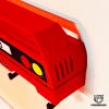 Ferrari F40-inspired Keychain Hanger | 3D Wall Mount | 3 Hook Organizer