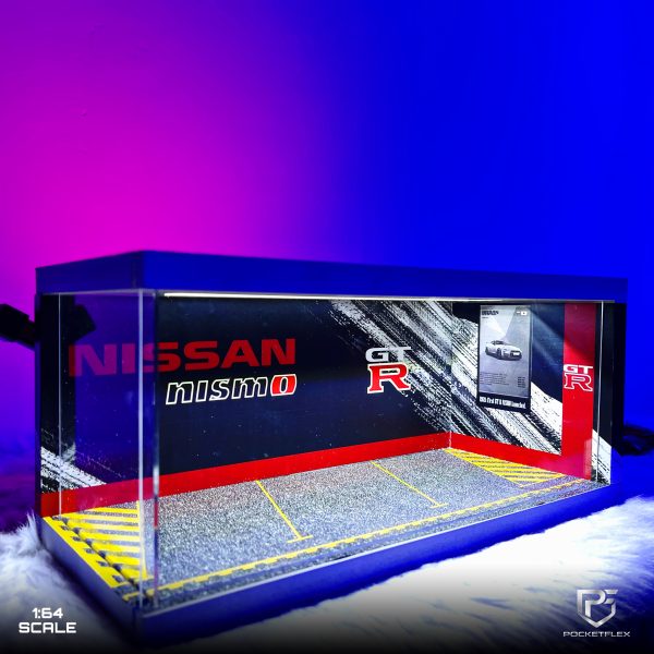 Diorama Garage 1:64 - Nissan GTR Themed Showroom Edition