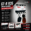 Nissan GT-R R35 Nismo Inspired Keychain Hanger | 3D Wall Mount  | 5 Hooks organizer