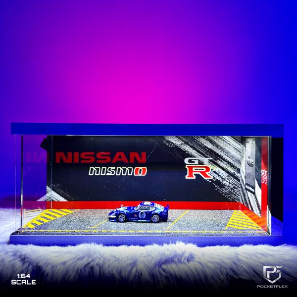 Diorama Garage 1:64 - Nissan GTR Themed Showroom Edition
