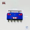 Nissan Skyline R34 GT-R Inspired Keychain Hanger | 3D Wall Mount | 5 Hooks Organizer