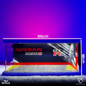 Diorama Garage 1:64 - Nissan GTR Themed Showroom Edition