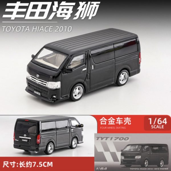 Masdi 1:64 | 2010 Toyota Hiace | Black