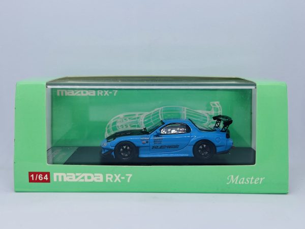 Master Model 1:64 | Mazda RX-7 Amemiya Kit | Carbon Hood details