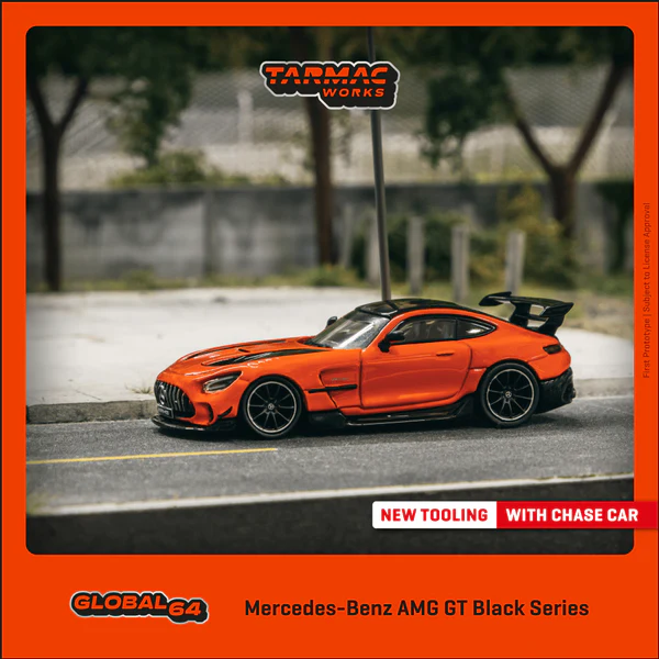 Tarmac Works 1:64 | Mercedes-Benz Amg GT Black Series | Official Licensed Diecast