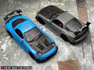 Master Model 1:64 | Mazda RX-7 Amemiya Kit | Carbon Hood details