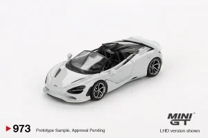 Mini GT #973 - McLaren 720s Spider - Cirrus Grey