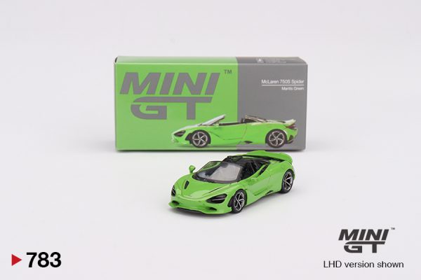 Mini GT #783 - McLaren 720s Spider - Mantis Green
