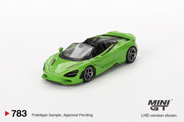 Mini GT #783 - McLaren 720s Spider - Mantis Green