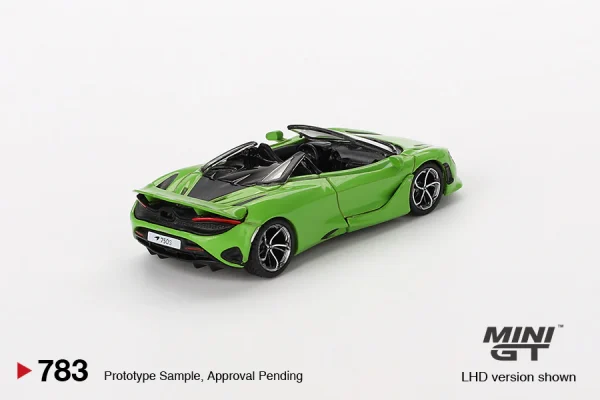 Mini GT #783 - McLaren 720s Spider - Mantis Green