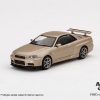 Mini GT #348 - Nissan Skyline GT-R (M-Spec) - Silica Breathe