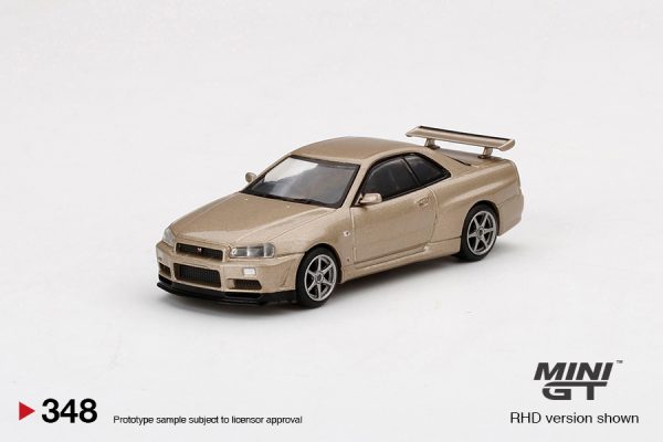Mini GT #348 - Nissan Skyline GT-R (M-Spec) - Silica Breathe