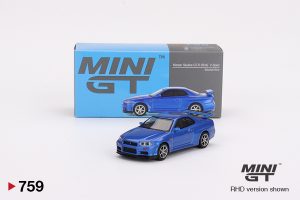 Mini GT #759 - Nissan Skyline GT-R(R34) V-Spec