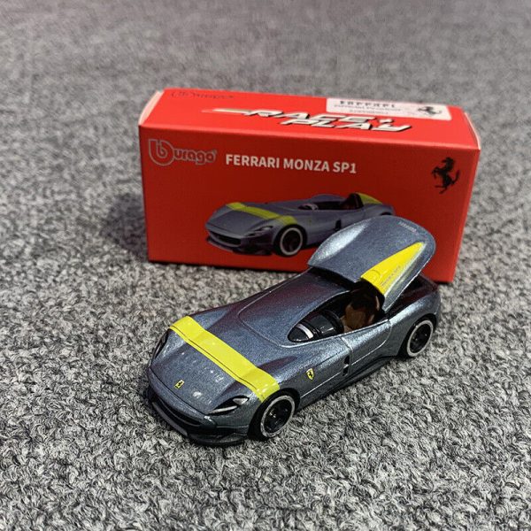 Bburago 1:64 Ferrari Monza Sp1 | Official Ferrari licensed Diecast | Rear Trunk openable