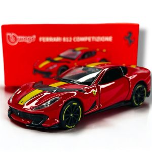 Bburago 1:64 Ferrari 812 Competizione | Official Licensed Ferrari diecast | Openable Doors