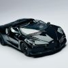 TSC 1:64 Bugatti Mistral Convertible | Black | Official Licensed Diecast