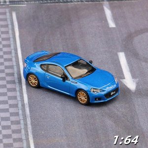 JKM 1:64 Subaru BRZ | Blue w/golden rims
