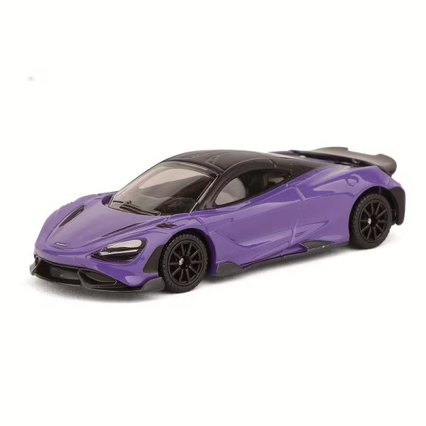 CCA Premium 1:64 Mclaren 765lt | Ghost Purple | Premium Metal Diecast