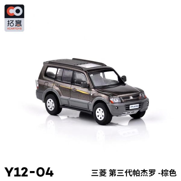 Xcartoys 1:64 Mitsubishi Pajero Gen.3 | Y12-04 | Official licensed premium diecast