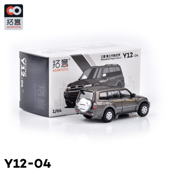 Xcartoys 1:64 Mitsubishi Pajero Gen.3 | Y12-04 | Official licensed premium diecast