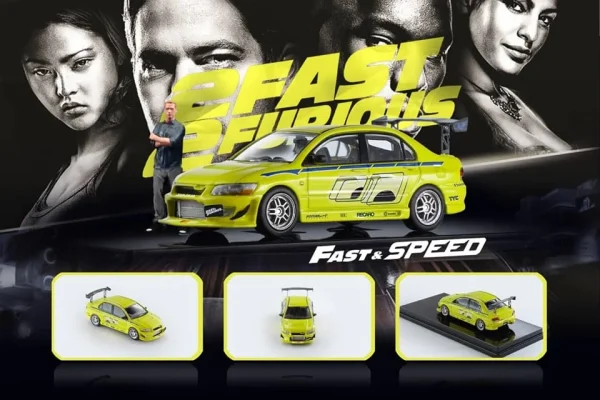Fast & Speed 1:64 | Mitsubishi Lancer Evolution VII Fast&Furious | Highly Detailed Diecast