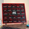 2026 F1 Season Circuit Calender | 3D Printed Race Track Wall & Desk Art