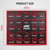 2026 F1 Season Circuit Calender | 3D Printed Race Track Wall & Desk Art