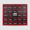 2026 F1 Season Circuit Calender | 3D Printed Race Track Wall & Desk Art