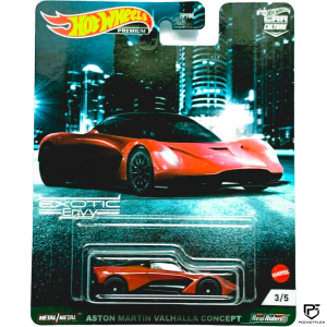 Hot Wheels Premium Car Culture | Aston Martin Valhalla Concept (red) | Exotic Envy 3/5