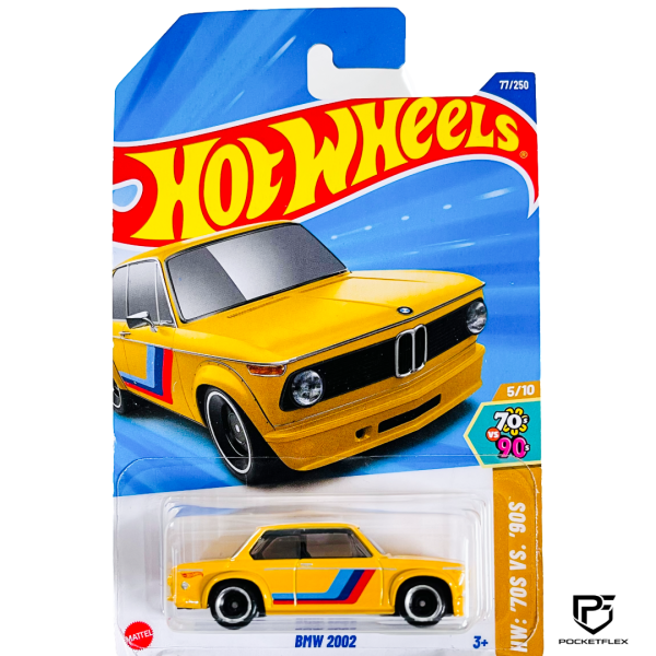 Hot Wheels | BMW 2002 | 5/10 & 77/250 - YELLOW