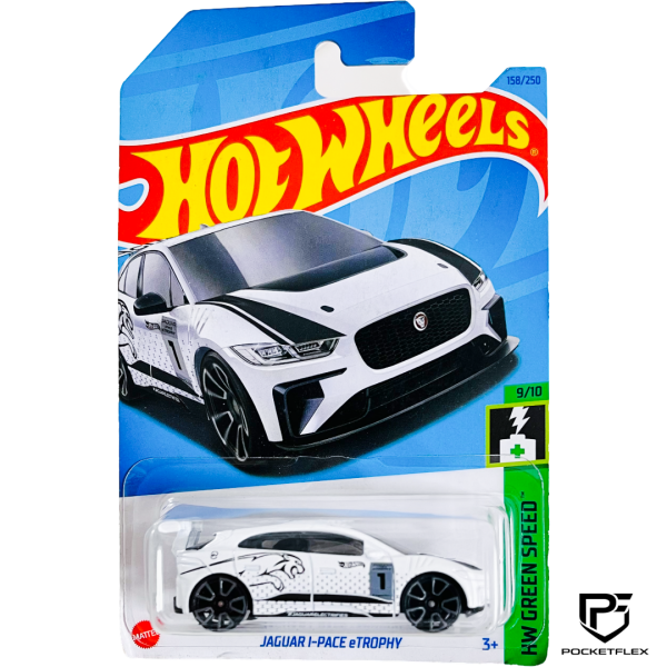 Hot Wheels | JAGUAR I-PACE ETROPHY | 9/10 & 158/250 - WHITE