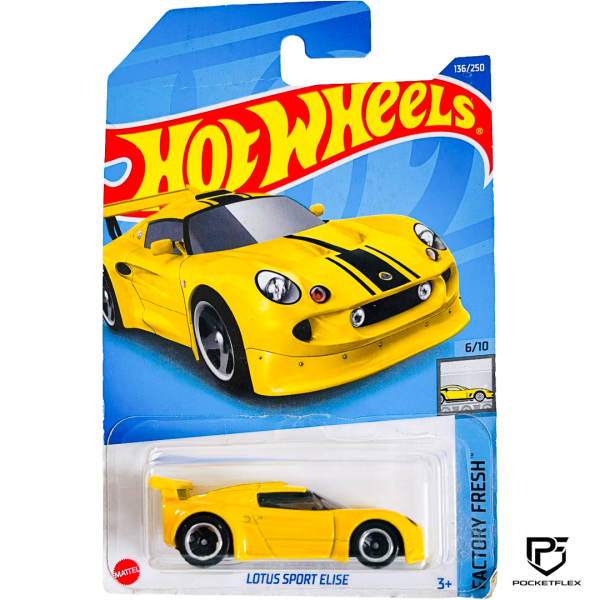 Hot Wheels | LOTUS SPORT ELISE | 6/10 & 136/250 - YELLOW