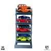 PocketFlex Sky-Rise | 8-Tier Vertical Diecast Display Rack (1:64 Scale)