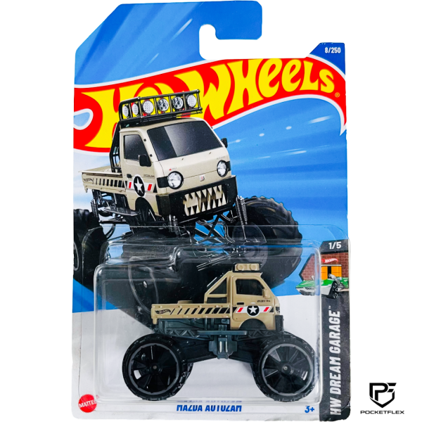 Hot Wheels | MAZDA AUTOZAM | 1/5 & 8/250 - BROWN