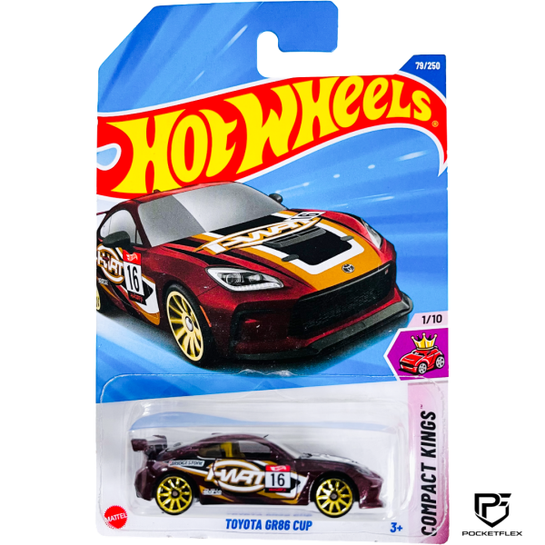 Hot Wheels | TOYOTA GR86 CUP | 1/10 & 79/250 - MAROON