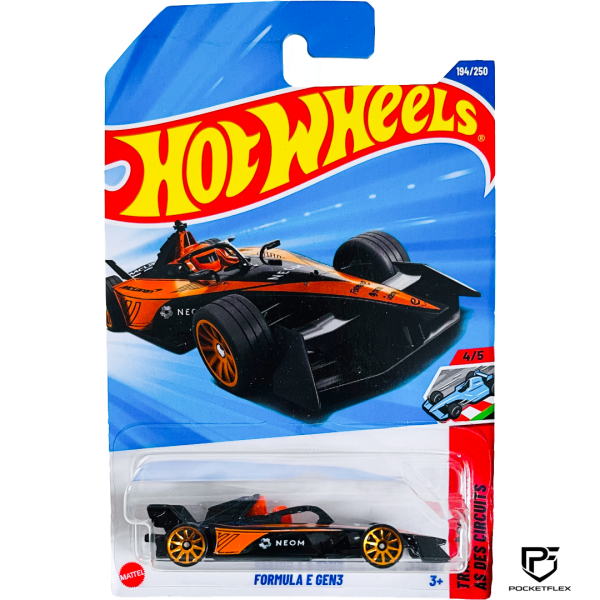 Hot Wheels | FORMULA E GEN3 | 4/5 & 194/250 - ORANGE