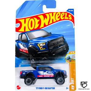 Hot Wheels | ‘17 FORD F-150 RAPTOR | 9/10 & 178/250 - BLUE