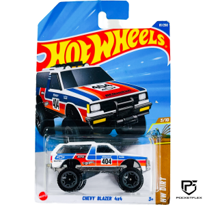 Hot Wheels | CHEVY BLAZER 4X4 | 3/10 & 81/250 - WHITE