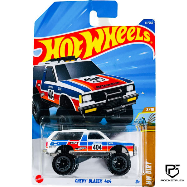 Hot Wheels | CHEVY BLAZER 4X4 | 3/10 & 81/250 - WHITE