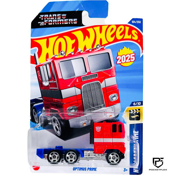 Hot Wheels | TRANSFORMERS: OPTIMUS PRIME | 6/10 & 104/250