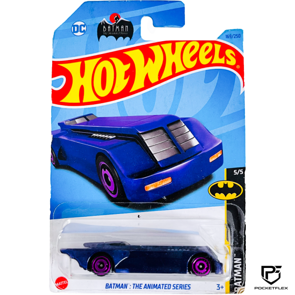 Hot Wheels | BATMOBILE: THE ANIMATED SERIES | 5/5 & 169/250 - PURPLE