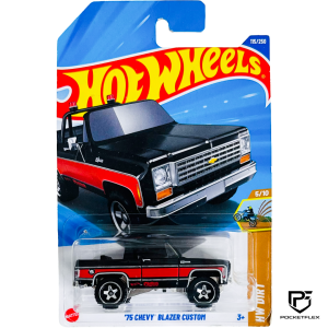 Hot Wheels | ‘75 CHEVY BLAZER CUSTOM | 5/10 & 115/250 - BLACK