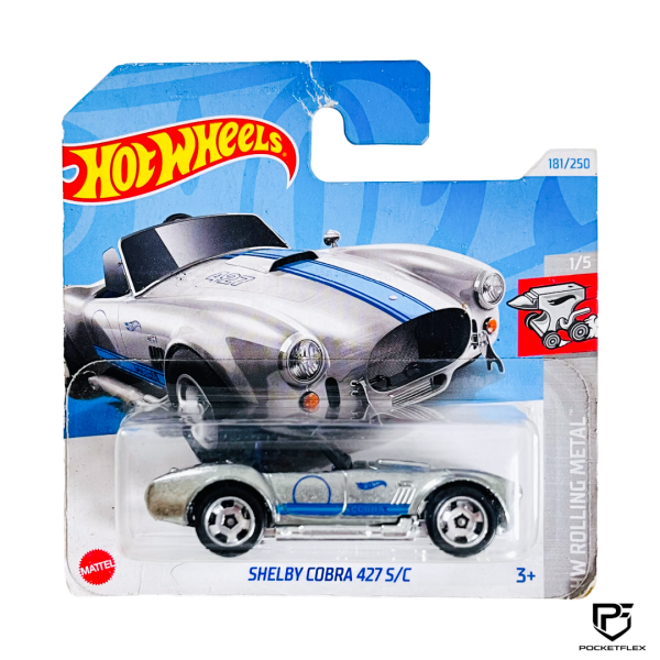 Hot Wheels | SHELBY COBRA 427 S/C | 1/5 & 181/250 - SILVER