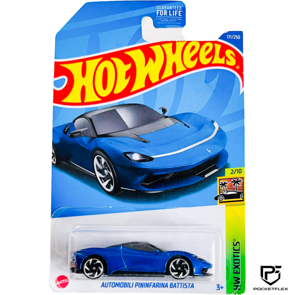 Hot Wheels | AUTOMOBILI PININFARINA BATTISTA | 2/10 & 171/250 - BLUE
