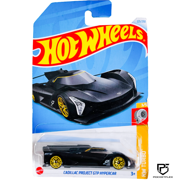 Hot Wheels | CADILLAC PROJECT GTP HYPERCAR | 3/5 & 123/250 - BLACK