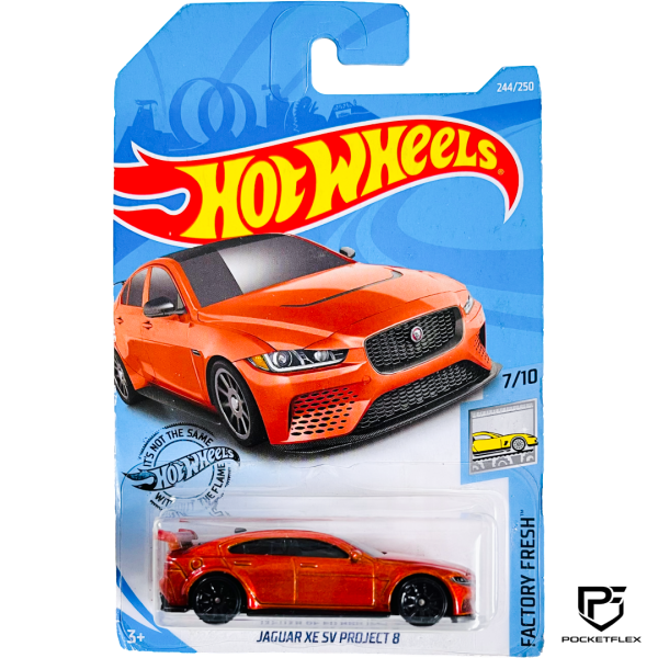 Hot Wheels | JAGUAR XE SV PROJECT 8 | 7/10 & 244/250 - ORANGE