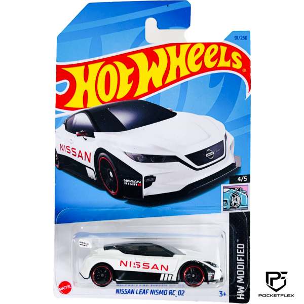 Hot Wheels | NISSAN LEAF NISMO RC_02 | 4/5 & 91/250 - WHITE