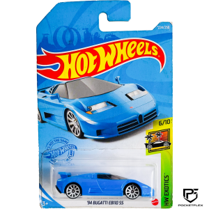 Hot Wheels | ‘94 BUGATTI EB110 SS | 6/10 & 224/250 - BLUE