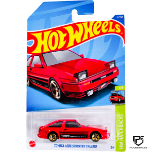 Hot Wheels | TOYOTA AE86 SPRINTER TRUENO | 1/5 & 17/250 - RED