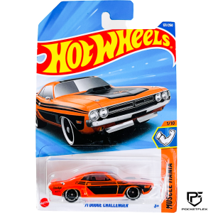 Hot Wheels | ‘71 DODGE CHALLENGER | 1/10 & 131/250 - ORANGE